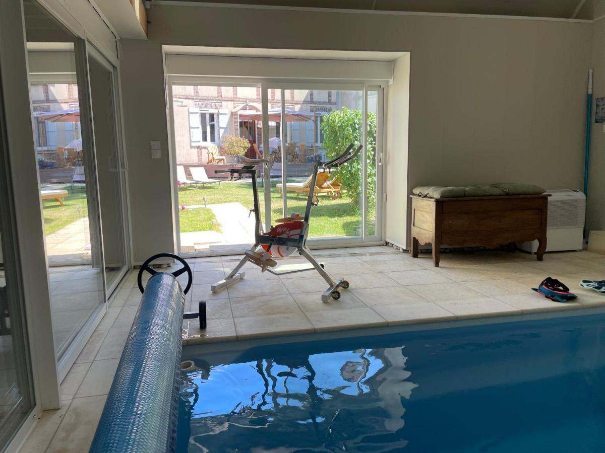 Villa Fontaine Avec Piscine Interieur Chauffee-Maison De Campagne Familiale -Ideal Vacances Ou Sejour Professionnel -3 Chambres-Bureau Separe -Lit Bebe - Parking Facile & Gratuit ภายนอก รูปภาพ